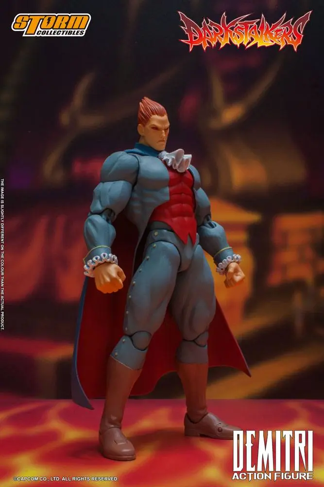 Darkstalkers Action Figure 1/12 Demitri Maximoff 24 cm product photo