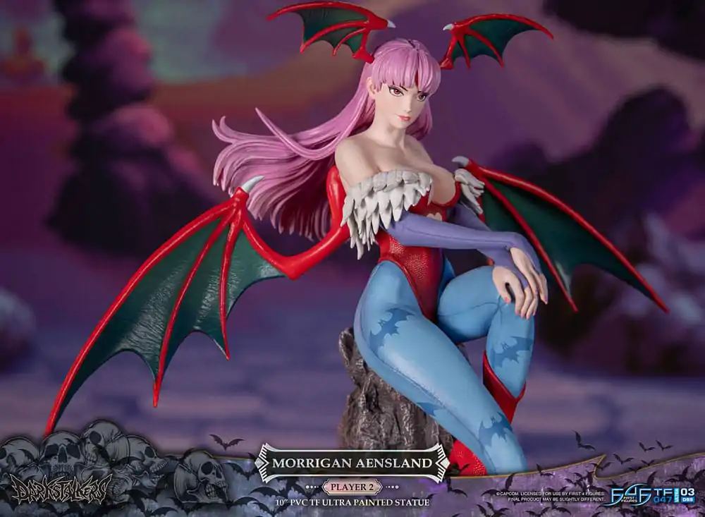 Darkstalkers PVC Statue Morrigan Aensland Player 2 Variant 25 cm termékfotó