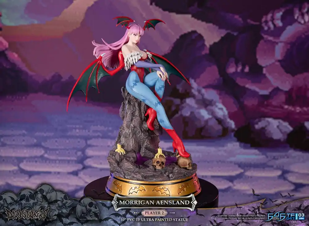 Darkstalkers PVC Statue Morrigan Aensland Player 2 Variant 25 cm termékfotó