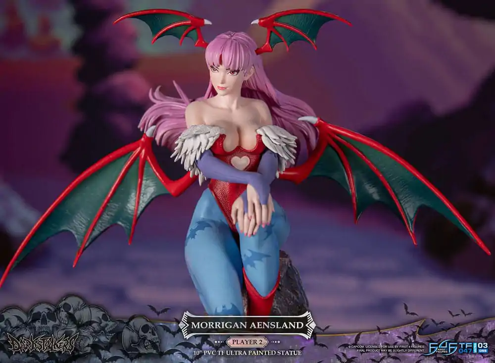 Darkstalkers PVC Statue Morrigan Aensland Player 2 Variant 25 cm termékfotó