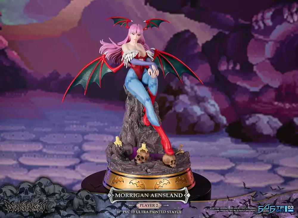 Darkstalkers PVC Statue Morrigan Aensland Player 2 Variant 25 cm termékfotó