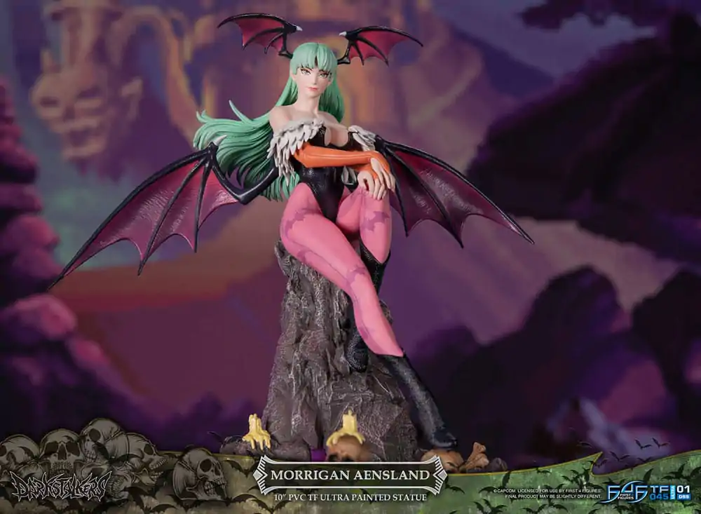 Darkstalkers PVC Statue Morrigan Aensland 25 cm termékfotó