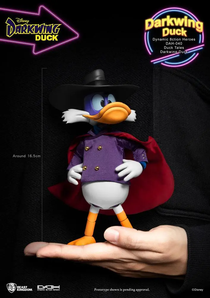 Darkwing Duck Dynamic 8ction Heroes Action Figure 1/9 Darkwing Duck 16 cm termékfotó