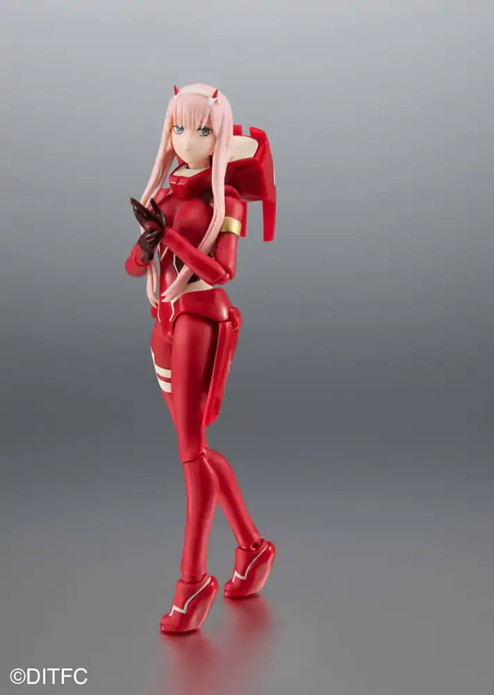 Darling in the Franxx S.H. Figuarts x The Robot Spirits Action Figure Zero Two &amp; Strelizia 5th Anniversary Set 16 cm product photo