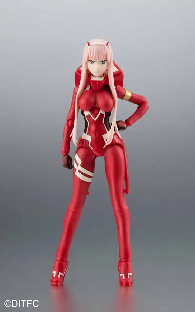 Darling in the Franxx S.H. Figuarts x The Robot Spirits Action Figure Zero Two &amp; Strelizia 5th Anniversary Set 16 cm product photo