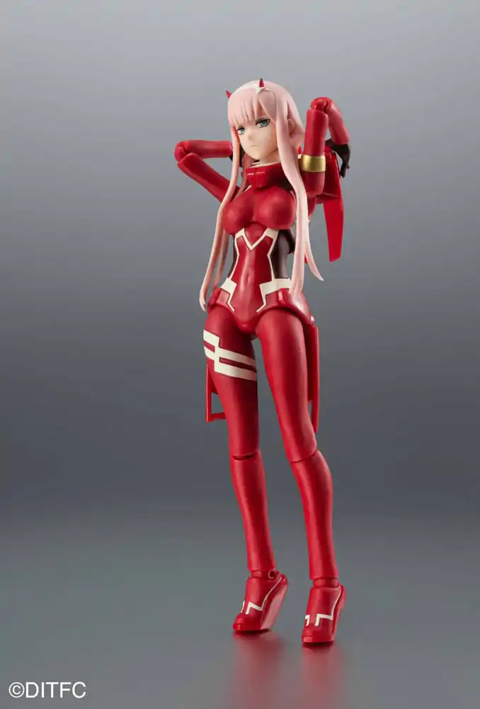 Darling in the Franxx S.H. Figuarts x The Robot Spirits Action Figure Zero Two &amp; Strelizia 5th Anniversary Set 16 cm product photo