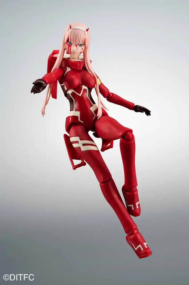 Darling in the Franxx S.H. Figuarts x The Robot Spirits Action Figure Zero Two &amp; Strelizia 5th Anniversary Set 16 cm product photo