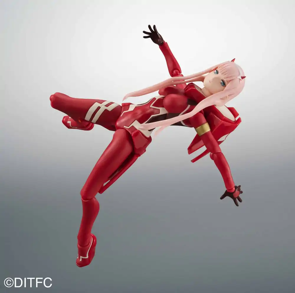 Darling in the Franxx S.H. Figuarts x The Robot Spirits Action Figure Zero Two &amp; Strelizia 5th Anniversary Set 16 cm product photo