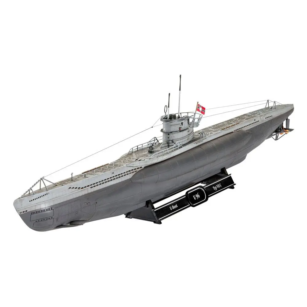 Das Boot Model Kit Gift Set 1/144 U-Boot U96 Typ VII C 40th Anniversary 46 cm product photo