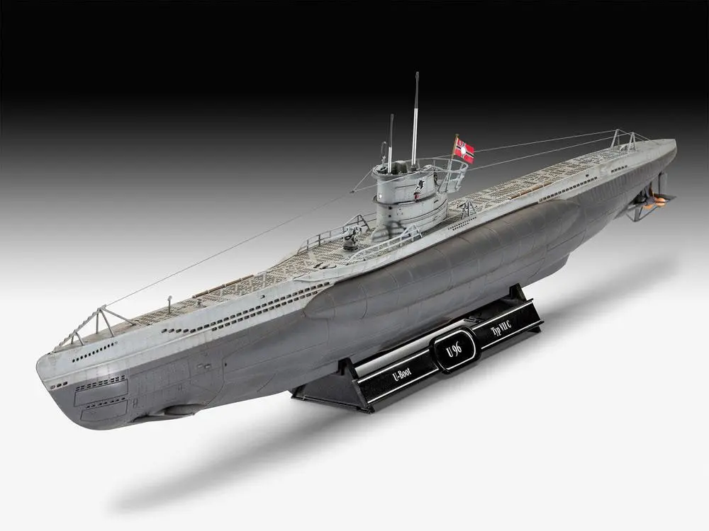 Das Boot Model Kit Gift Set 1/144 U-Boot U96 Typ VII C 40th Anniversary 46 cm product photo