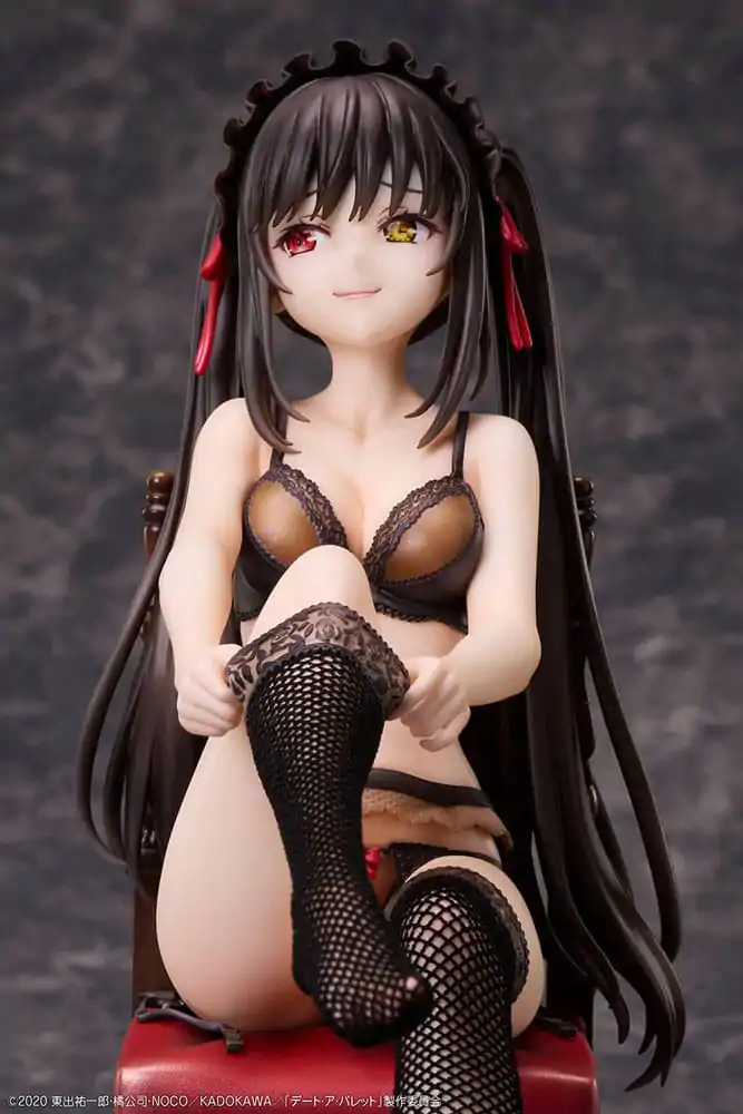 Date A Bullet PVC Statues 1/7 Kurumi Tokisaki & White Queen 17 cm termékfotó