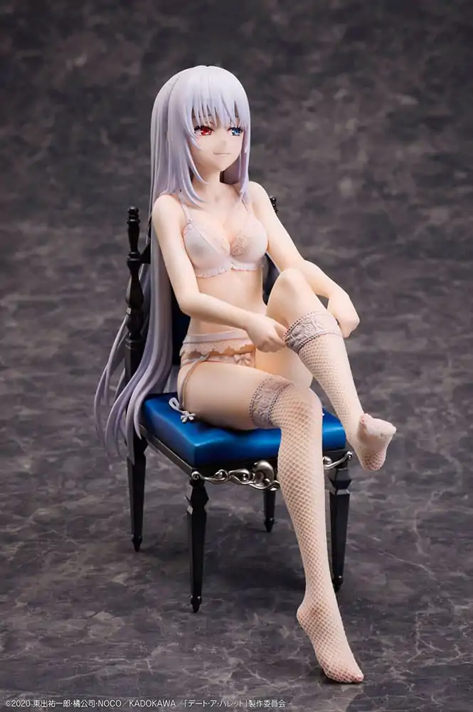 Date A Bullet PVC Statues 1/7 Kurumi Tokisaki & White Queen 17 cm product photo