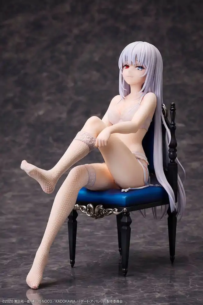 Date A Bullet PVC Statues 1/7 Kurumi Tokisaki & White Queen 17 cm product photo