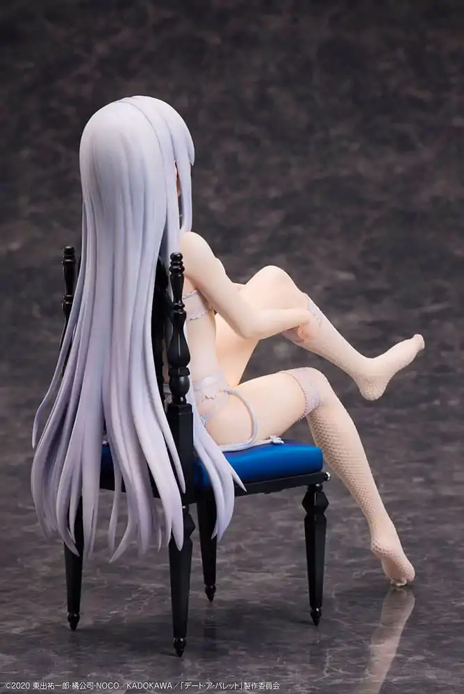 Date A Bullet PVC Statues 1/7 Kurumi Tokisaki & White Queen 17 cm product photo