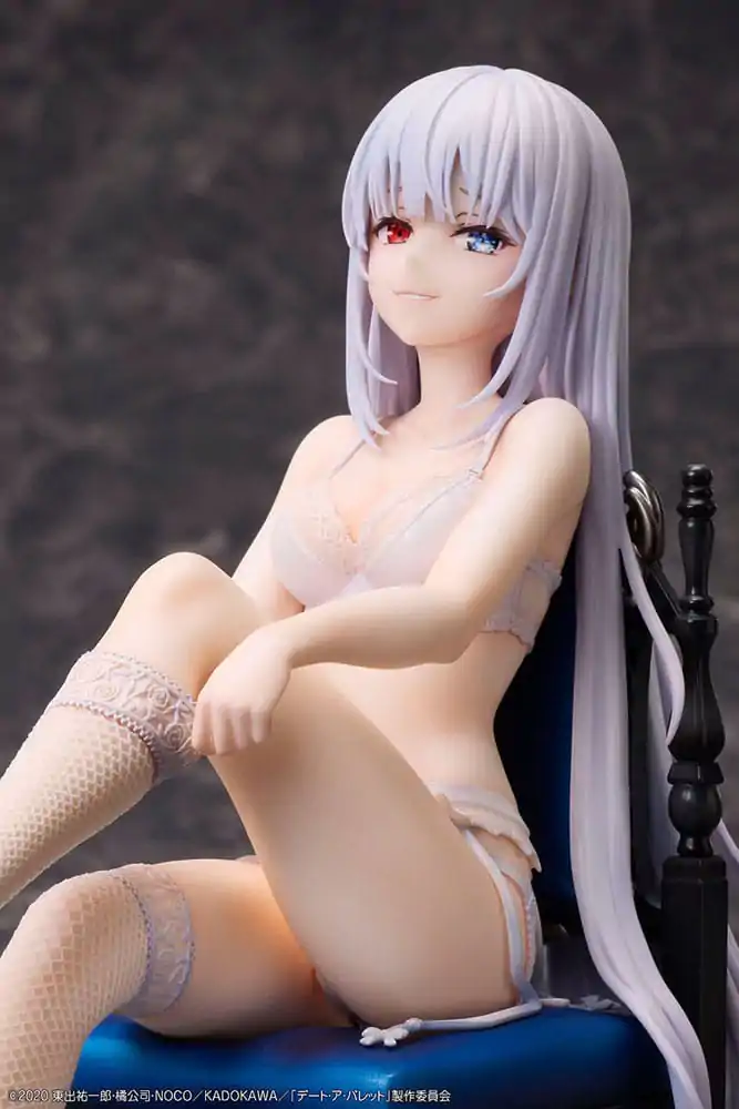 Date A Bullet PVC Statues 1/7 Kurumi Tokisaki & White Queen 17 cm termékfotó