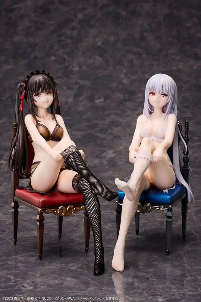 Date A Bullet PVC Statues 1/7 Kurumi Tokisaki & White Queen 17 cm termékfotó