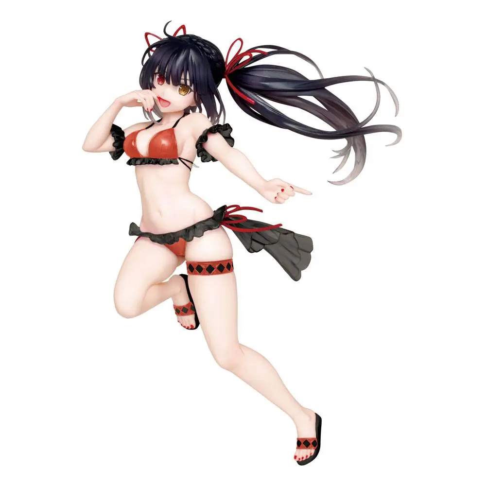 Date A Bullet Coreful PVC Statue Kurumi Tokisaki Swimsuit Ver. Renewal 20 cm product photo