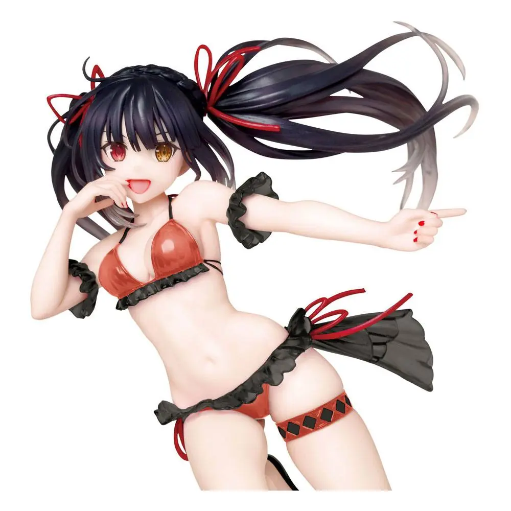 Date A Bullet Coreful PVC Statue Kurumi Tokisaki Swimsuit Ver. Renewal 20 cm product photo