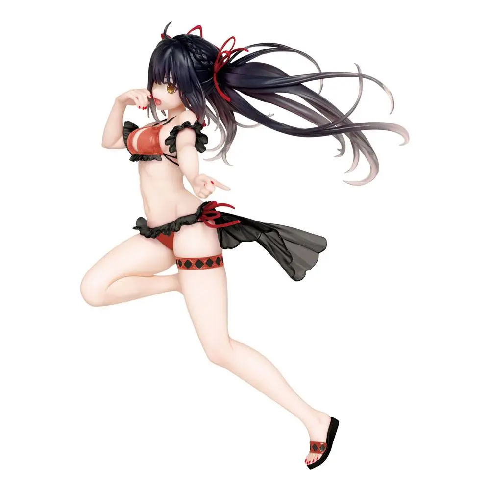 Date A Bullet Coreful PVC Statue Kurumi Tokisaki Swimsuit Ver. Renewal 20 cm product photo