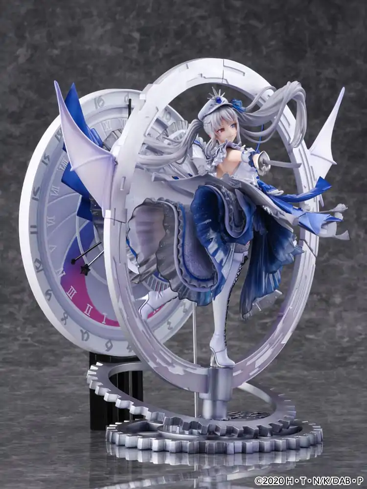 Date A Bullet SHIBUYA SCRAMBLE FIGURE PVC Statue 1/7 The White Queen -Royal Blue Sapphire Dress Ver. 33 cm product photo