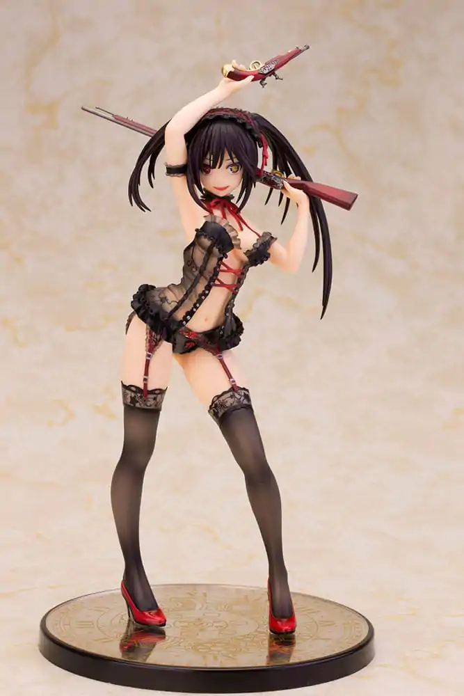 Date A Live Statue 1/7 Kurumi Tokisaki Lingerie Ver. Black Special Edition 24 cm termékfotó