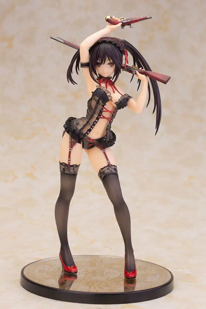 Date A Live Statue 1/7 Kurumi Tokisaki Lingerie Ver. Black Special Edition 24 cm termékfotó