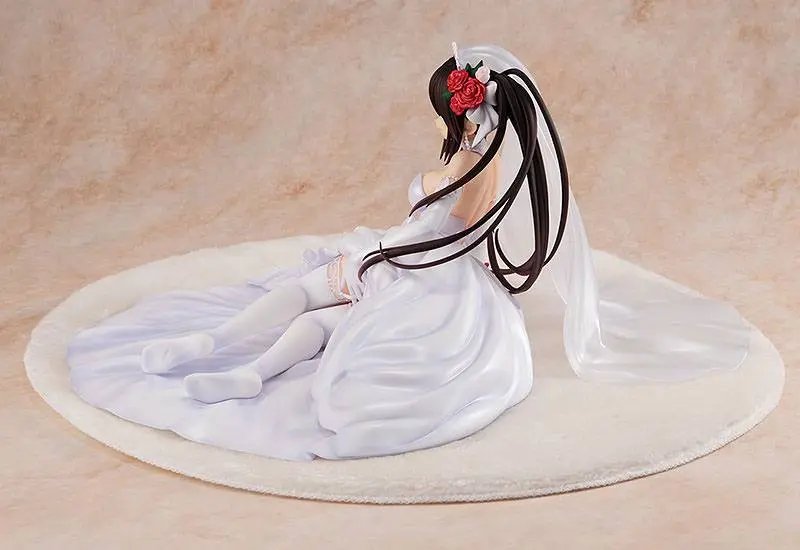 Date A Live PVC Statue 1/7 Light Novel Edition Kurumi Tokisaki: Wedding Dress Ver. 13 cm product photo