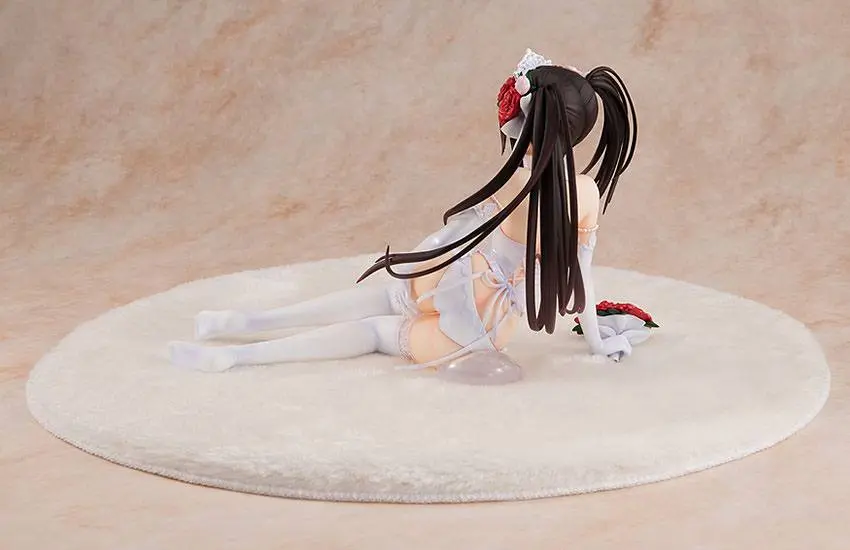 Date A Live PVC Statue 1/7 Light Novel Edition Kurumi Tokisaki: Wedding Dress Ver. 13 cm product photo
