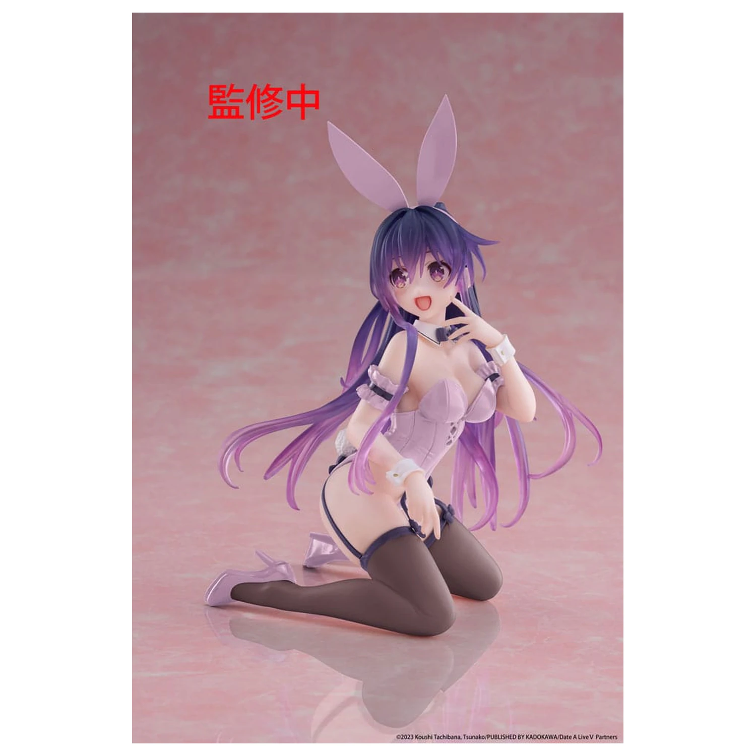 Date A Live PVC Statue Desktop Cute Figure Tohka Yatogami (Bunny Ver.) Renewal 13 cm                product photo