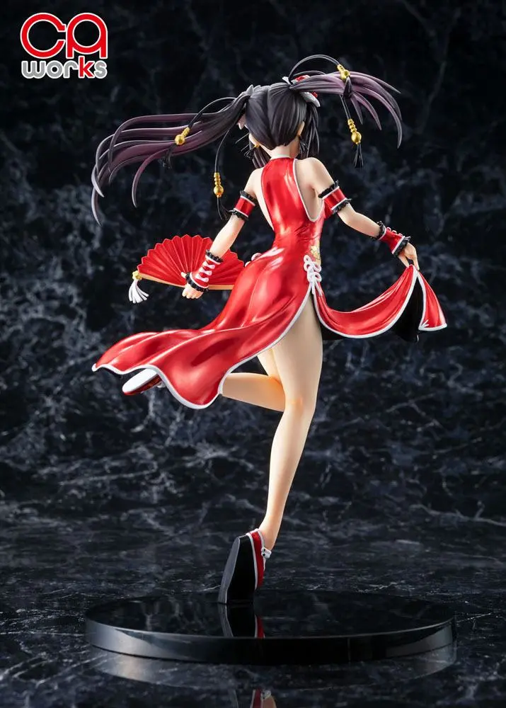 Date A Live III PVC Statue 1/7 Kurumi Tokisaki China Dress Ver. Repaint Color 23 cm product photo