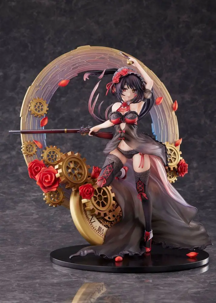 Date A Live IV PVC Statue 1/7 Kurumi Tokisaki Lingerie Swimwear Ver. 27 cm termékfotó