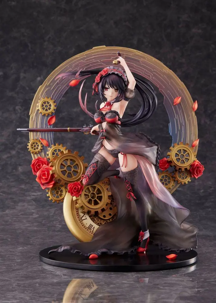 Date A Live IV PVC Statue 1/7 Kurumi Tokisaki Lingerie Swimwear Ver. 27 cm termékfotó