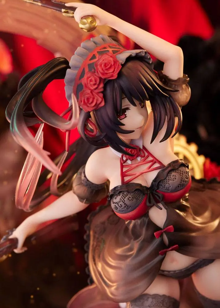 Date A Live IV PVC Statue 1/7 Kurumi Tokisaki Lingerie Swimwear Ver. 27 cm termékfotó