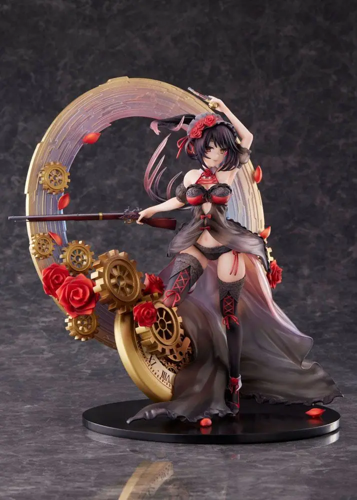 Date A Live IV PVC Statue 1/7 Kurumi Tokisaki Lingerie Swimwear Ver. 27 cm termékfotó