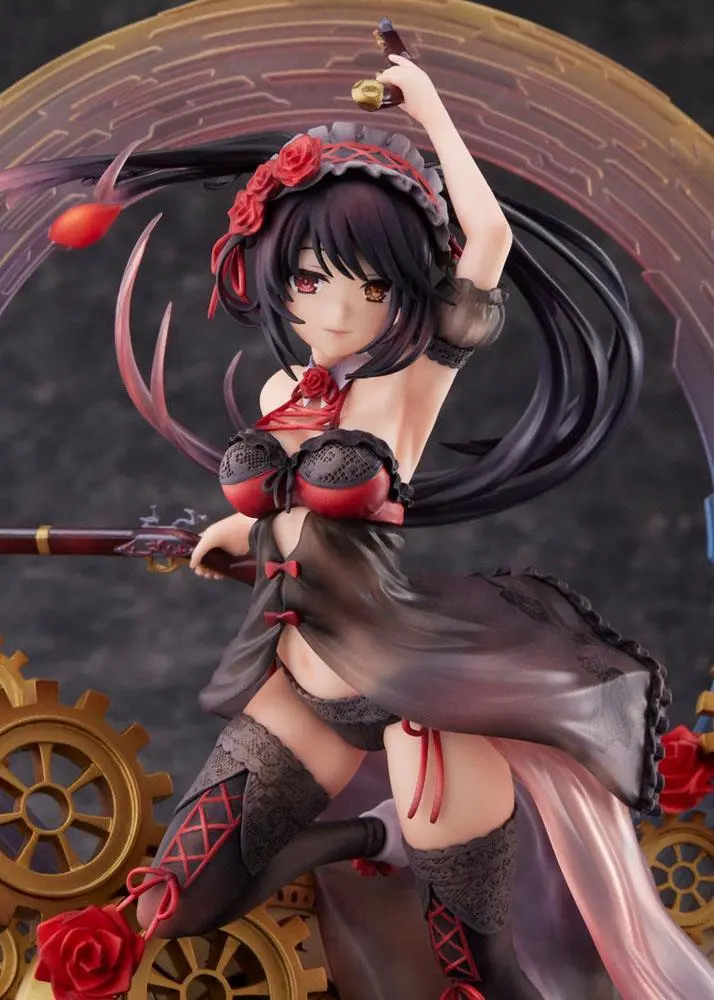 Date A Live IV PVC Statue 1/7 Kurumi Tokisaki Lingerie Swimwear Ver. 27 cm termékfotó