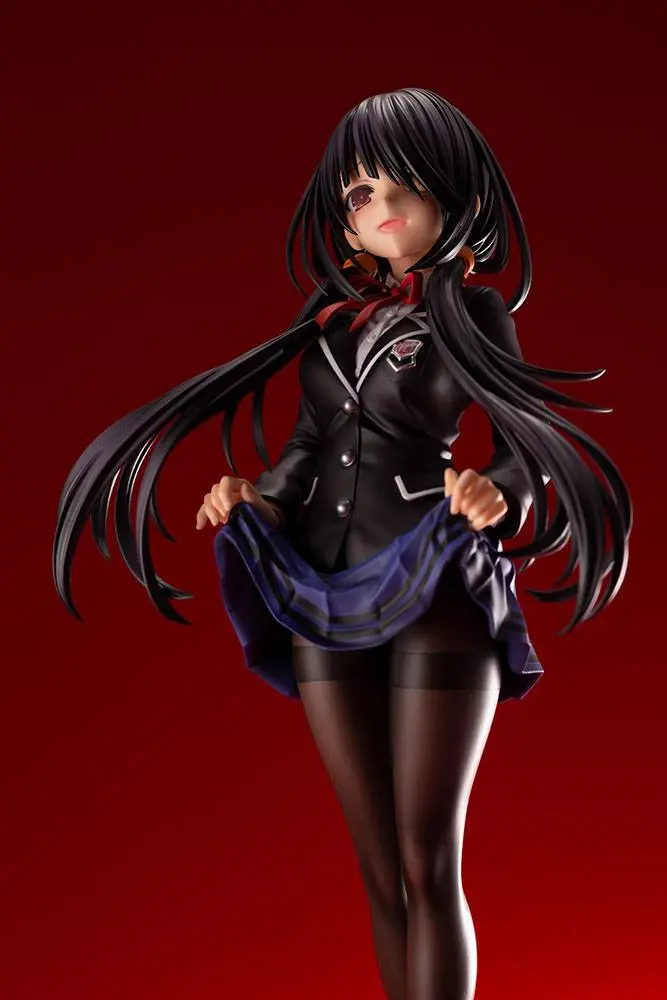 Date A Live IV PVC Statue 1/7 Kurumi Tokisaki School Uniform Ver. Bonus Edition 23 cm product photo