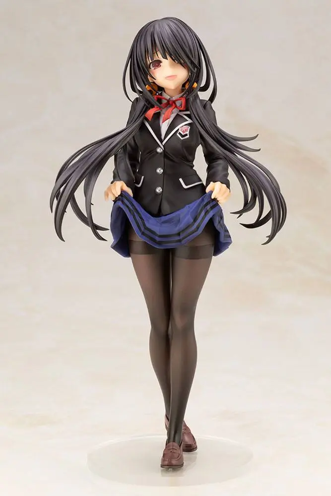 Date A Live IV PVC Statue 1/7 Kurumi Tokisaki School Uniform Ver. Bonus Edition 23 cm product photo