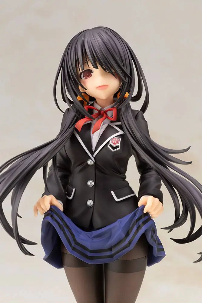 Date A Live IV PVC Statue 1/7 Kurumi Tokisaki School Uniform Ver. Bonus Edition 23 cm product photo