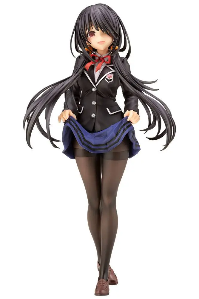 Date A Live IV PVC Statue 1/7 Kurumi Tokisaki School Uniform Ver. Bonus Edition 23 cm product photo
