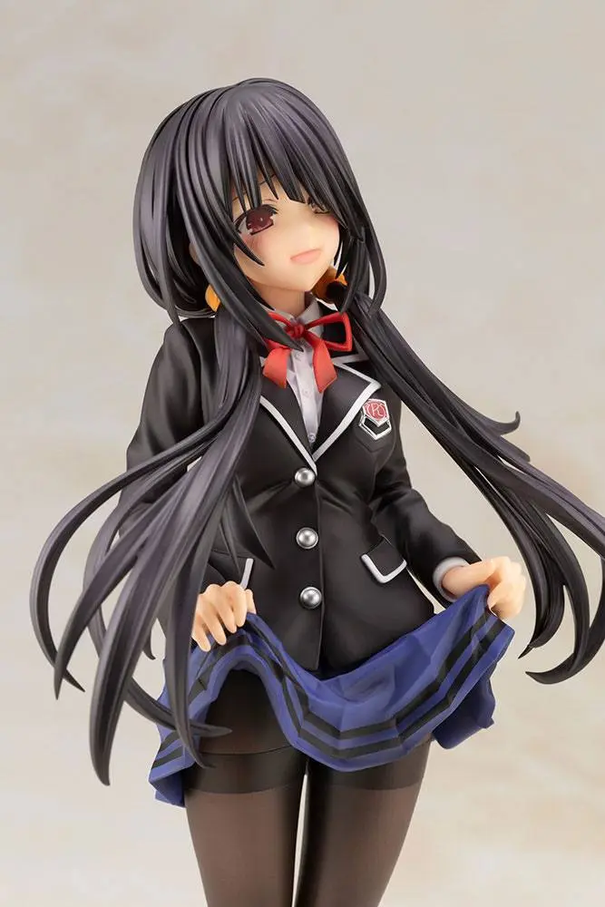 Date A Live IV PVC Statue 1/7 Kurumi Tokisaki School Uniform Ver. Bonus Edition 23 cm product photo