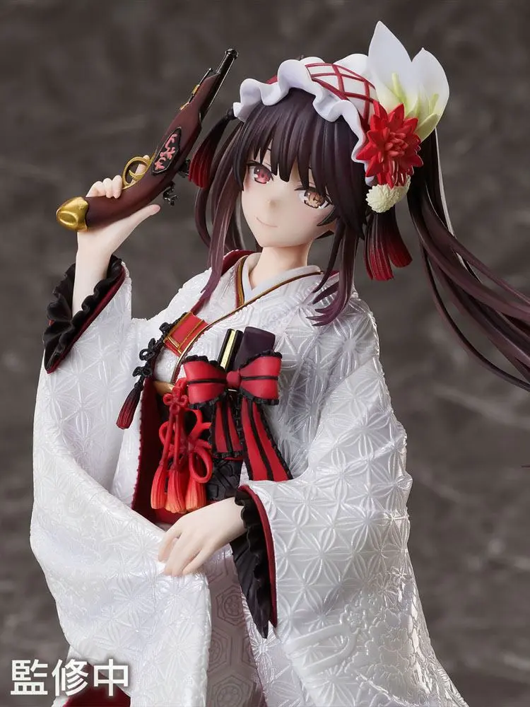 Date A Live IV PVC Statue 1/7 Kurumi Tokisaki Shiromuku 22 cm termékfotó