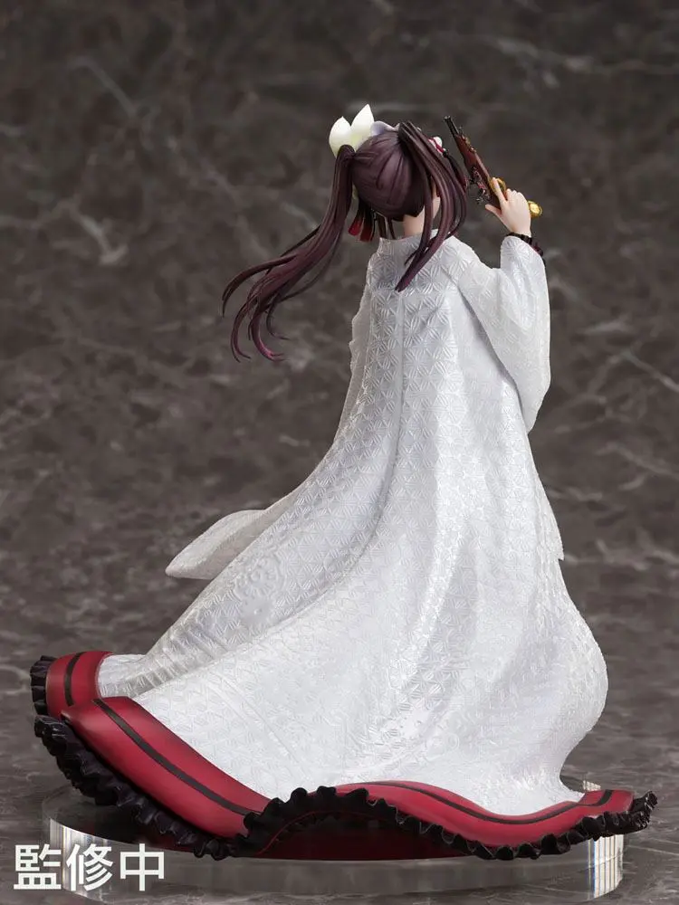 Date A Live IV PVC Statue 1/7 Kurumi Tokisaki Shiromuku 22 cm termékfotó