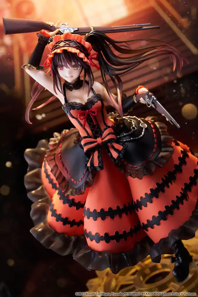 Date A Live IV AMP+ PVC Statue Kurumi Tokisaki (Zafkiel) Reissue 20 cm product photo