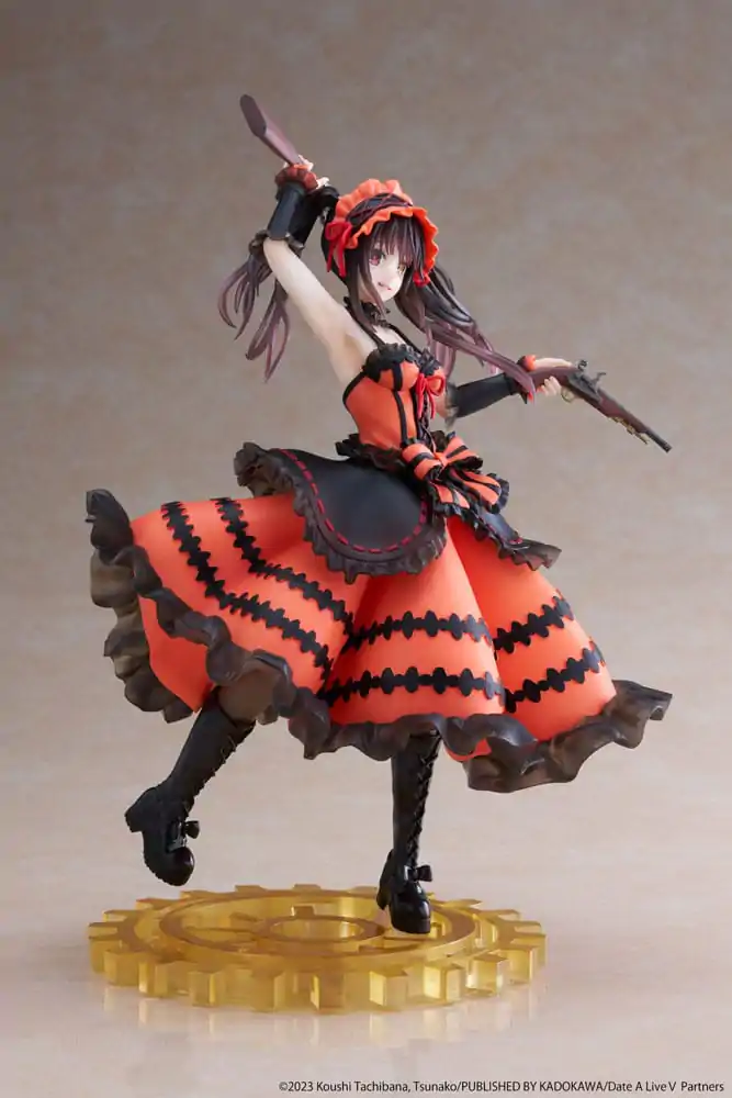 Date A Live IV AMP+ PVC Statue Kurumi Tokisaki (Zafkiel) Reissue 20 cm product photo