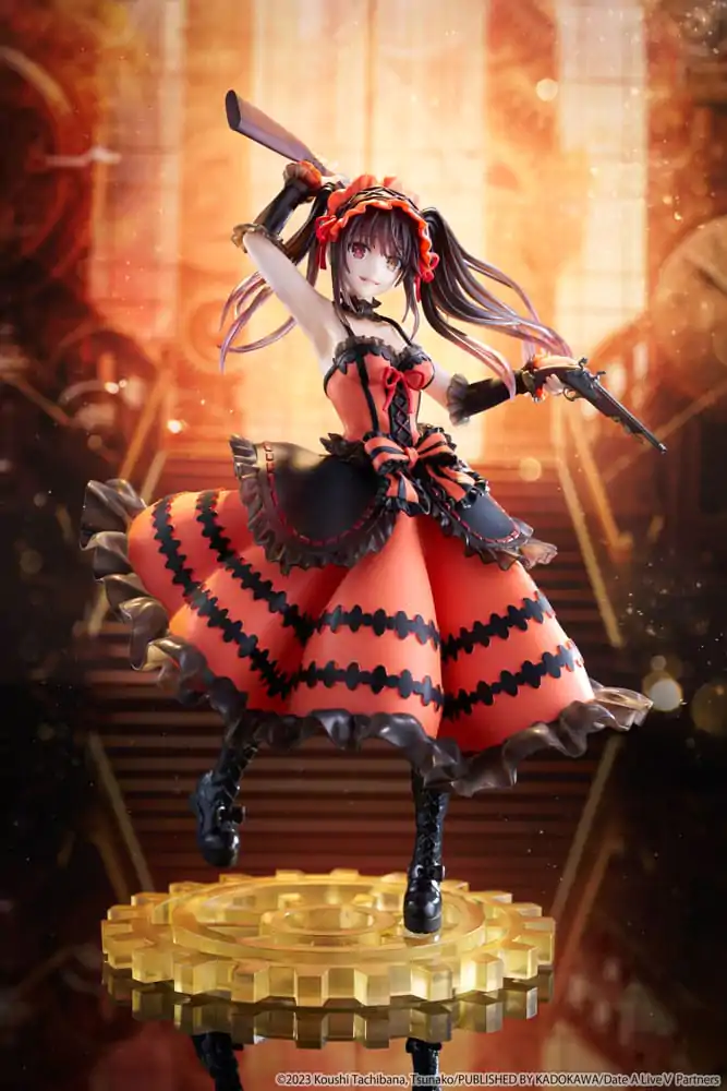 Date A Live IV AMP+ PVC Statue Kurumi Tokisaki (Zafkiel) Reissue 20 cm product photo