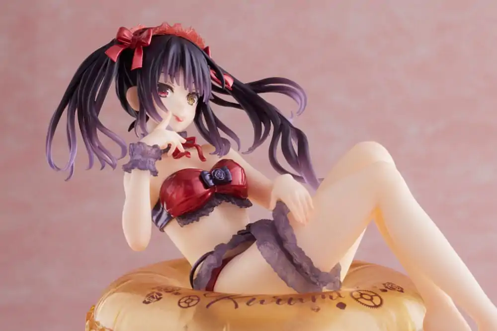 Date A Live IV PVC Statue Aqua Float Girls Figure Kurumi Tokisaki 10 cm product photo