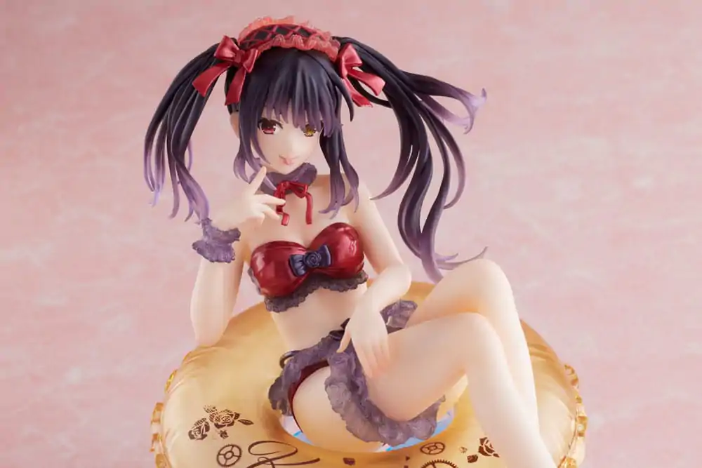 Date A Live IV PVC Statue Aqua Float Girls Figure Kurumi Tokisaki 10 cm product photo