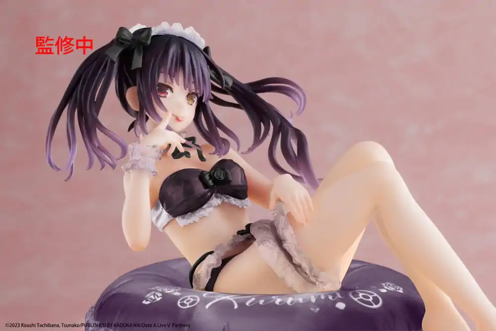 Date A Live IV PVC Statue Aqua Float Girls Figure Kurumi Tokisaki Renewal Edition 10 cm product photo