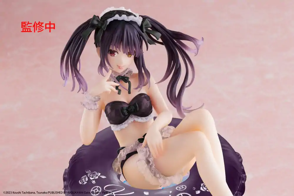 Date A Live IV PVC Statue Aqua Float Girls Figure Kurumi Tokisaki Renewal Edition 10 cm product photo