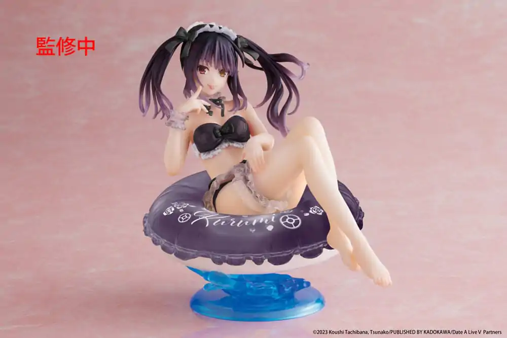 Date A Live IV PVC Statue Aqua Float Girls Figure Kurumi Tokisaki Renewal Edition 10 cm product photo